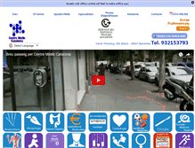 Tablet Screenshot of centremediccatalonia.com